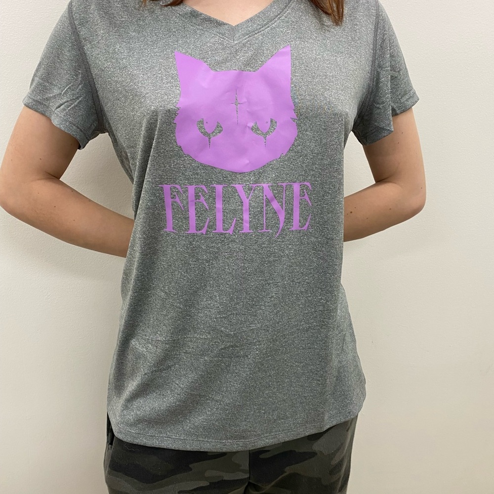 NWT FELYNE FEARLESS LOGO T’s